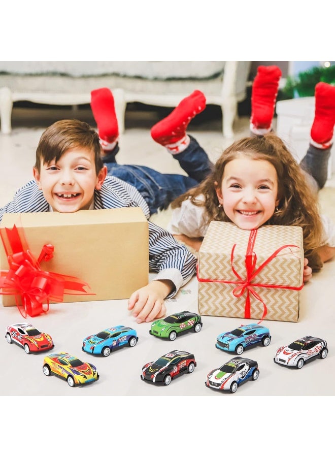 28-Pack Mini Pull-Back Cars Set – Colorful Metal & ABS Alloy Vehicles – Bulk Party Favors, Goodie Bag Stuffers & Piñata Fillers for Boys, Girls & Toddlers - Image 3